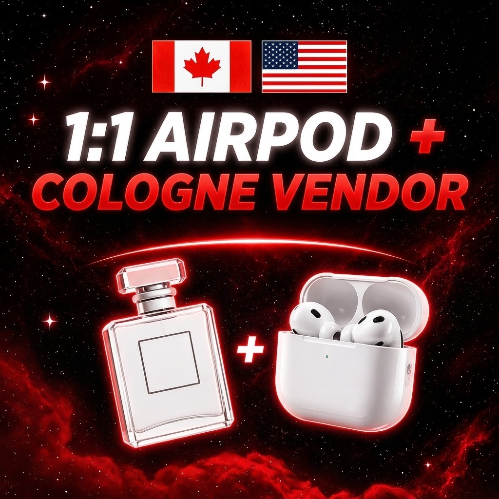 1:1 AirPod + Cologne Vendor